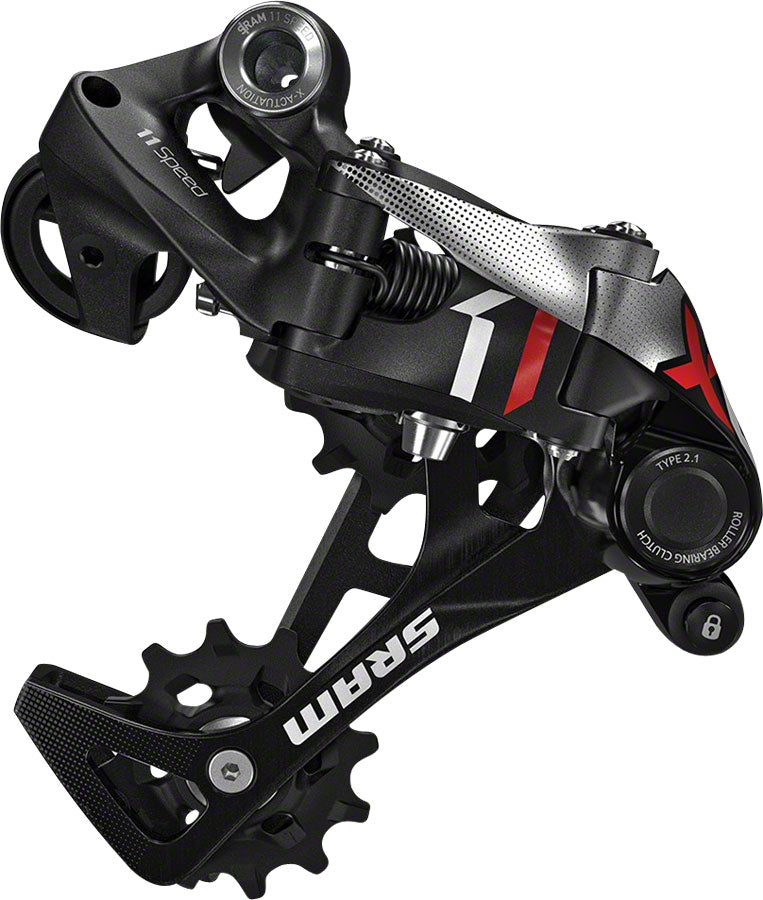 SRAM X01 11-Speed X-Horizon Type 2.1 Rear Derailleur Red Logo