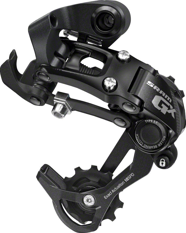 SRAM GX Type 2.1 10-Speed Long Cage Rear Derailleur Black