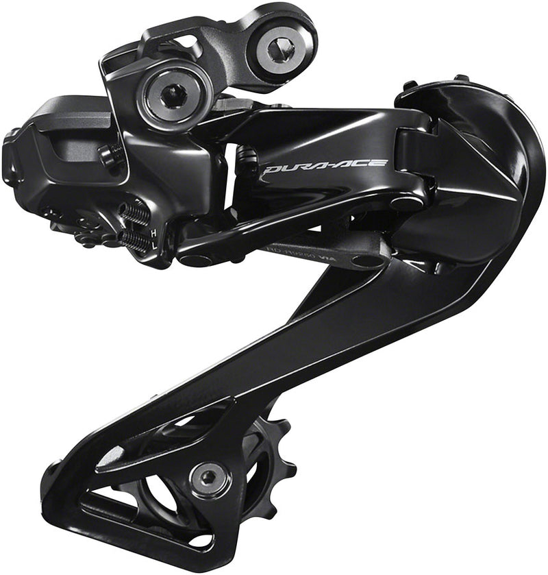 Shimano Dura-Ace RD-R9250F Di2 Rear Derailleur - 12-Speed, Medium Cage, Includes TL-EW300, Black