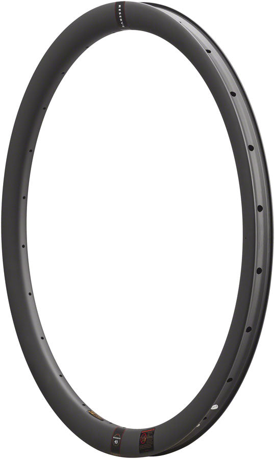 Reserve Wheels Reserve 40 Rim - 700c, Disc, Carbon, 24H