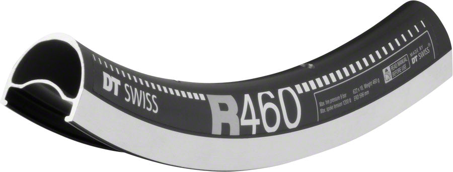 DT Swiss R 460 Rim - 700, Rim, Black, 24H