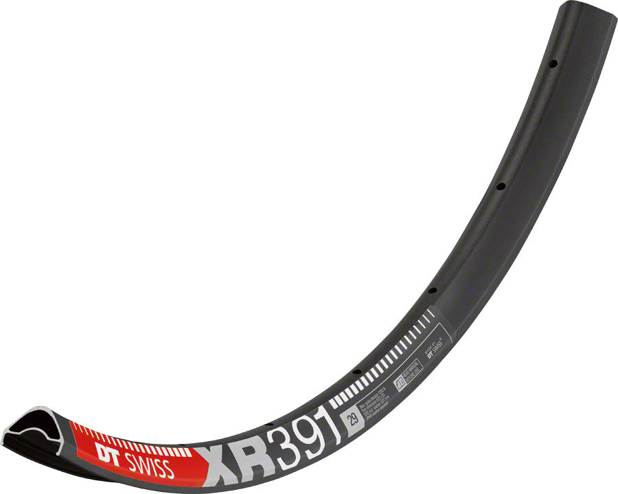 DT Swiss XR 391 Rim - 29", Disc, Black, 32H