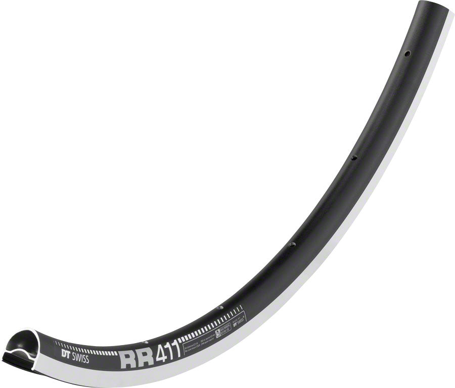 DT Swiss RR 411 Rim - 700, Rim, Black, 32H