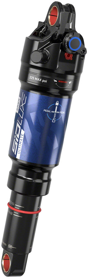 RockShox SIDLuxe Ultimate 3P Rear Shock - 190 x 40 mm, Standard, Body Eyelet: No Bushing - 90 Deg Rotation, 0 Tokens, R29, C25, Lockout 8, 3P Remote