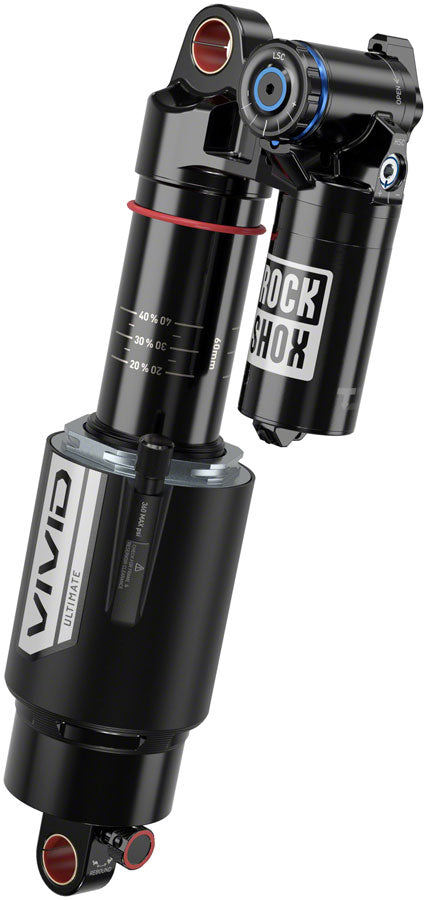 RockShox Vivid Ultimate RC2T Rear Shock - 250 x 72.5 mm, Vivid Air, 1 Token, Reb25/Comp37, L/O2, Std, 8x25, C1, Trek Session 2022+