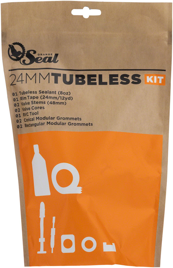 Orange Seal Tubeless Conversion Kit - 24mm Rim Tape