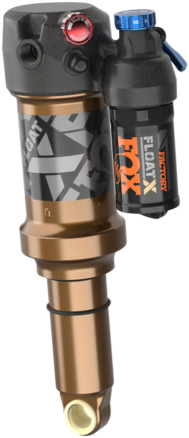 FOX FLOAT X Factory Rear Shock - Trunnion Metric 205 x 62.5 mm EVOL LV 2-Position Lever Kashima Coat