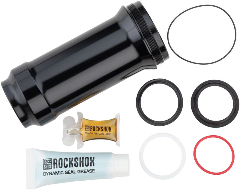 RockShox Rear Shock Air Can Assembly - DebonAir V2, 225/250 x 67.5-75mm, Deluxe/Super Deluxe A1-B2 (2017+), Black