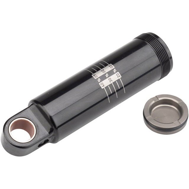 RockShox Rear Shock Damper Body IFP - 210mm x 60mm, 2014-15 Monarch Plus for 2012-2014 27.5" Trek Slash, Fast Black