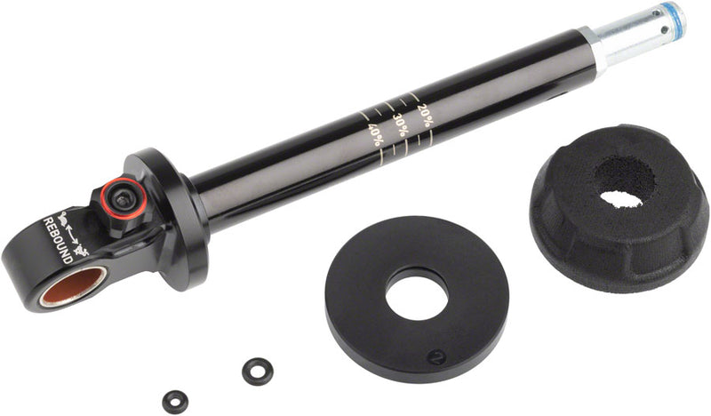 RockShox Rear Shock Damper Shaft Assembly - Super Deluxe Coil, Standard Shaft Eyelet 60mm, A1-A2