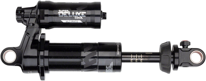 RockShox Super Deluxe Ultimate Coil RCT Rear Shock: 210 x 55mm, Standard Mount, Fits 2018-Current Santa Cruz Bronson, A2