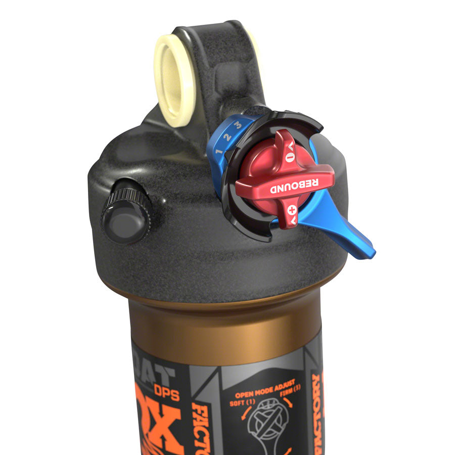 FOX FLOAT DPS Factory Rear Shock - Standard, 7.875 x 2", EVOL SV, 3-Position Lever, Kashima Coat