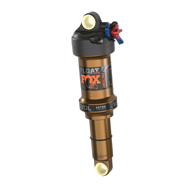 FOX FLOAT DPS Factory Rear Shock - Standard, 7.875 x 2", EVOL SV, 3-Position Lever, Kashima Coat