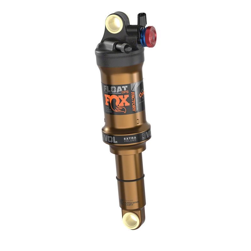 FOX FLOAT DPS Factory Rear Shock - Standard, 6.5 x 1.5", EVOL SV, Remote Up, Kashima Coat