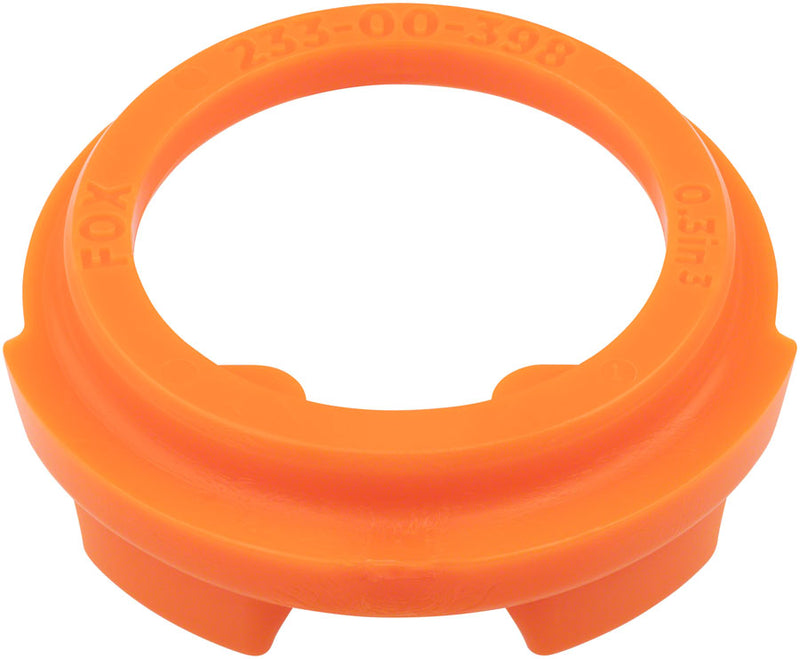 FOX Volume Spacers - Nude 5 T/TR 2022, Eyelet Chamber, 0.3in, Orange, Each