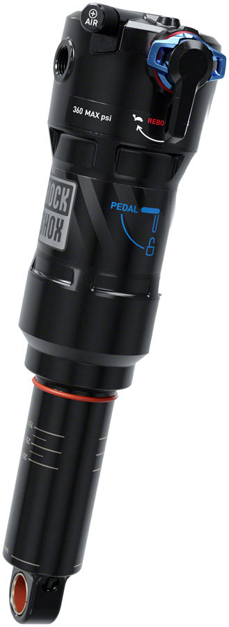 RockShox Deluxe Ultimate RCT Rear Shock - 205 x 62.5mm, LinearAir, 2 Tokens, Reb/Low Comp, 380lb L/O Force, Trunnion / Std, C1