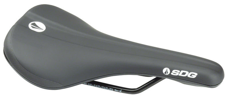 SDG Bel Air V3 Saddle - Steel Rails, Black