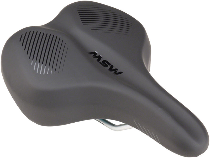 MSW SDL-192 Spin Fitness Saddle - Steel, Black