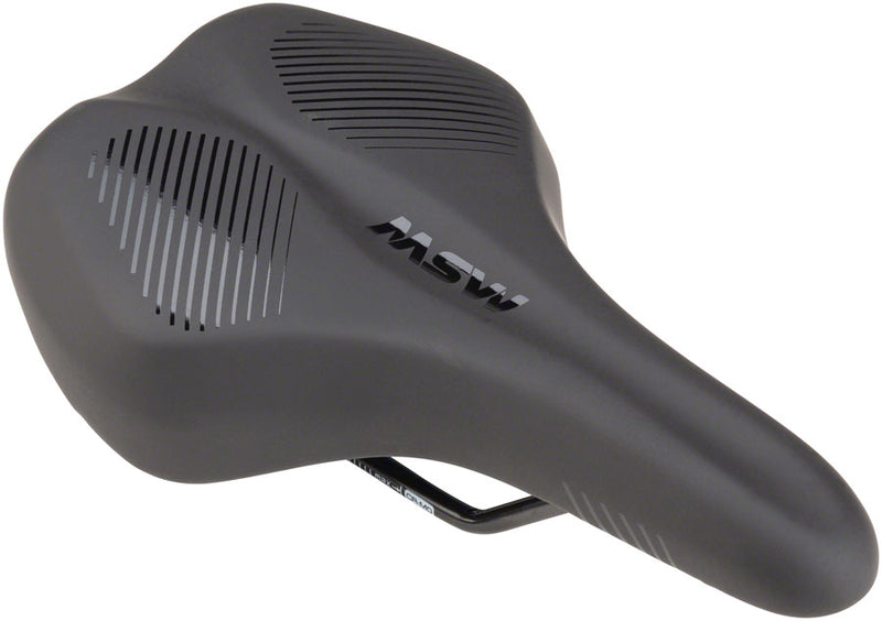 MSW SDL-164 Spin Fitness Saddle - Chromoly, Black