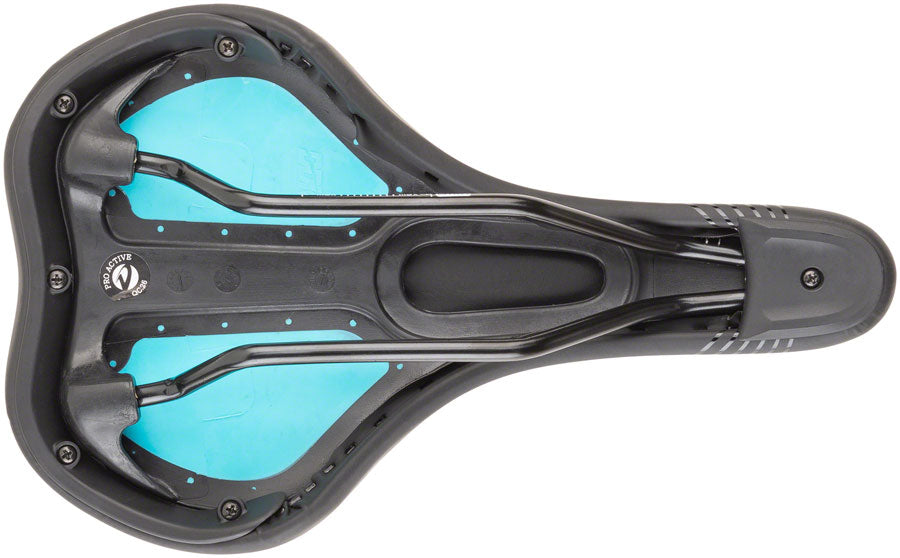 MSW SDL-173 Spin Fitness Saddle - Chromoly, Black