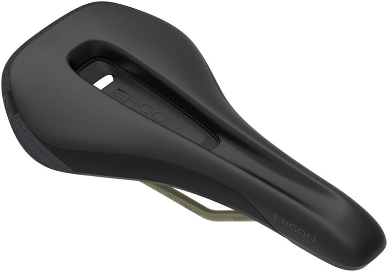 Ergon SM Enduro Pro Saddle - Titanium, Stealth, Men, Small/Medium