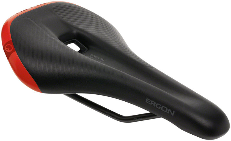 Ergon SM Pro Saddle - Risky Red, Mens, Small/Medium