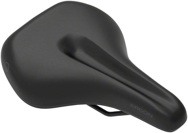 Ergon SC Core Prime Saddle - Black/Gray, Womens, Medium/Large