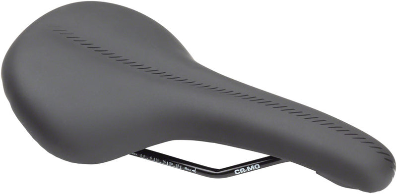 MSW SDL-165 Hustle Performance Saddle - Chromoly, Black