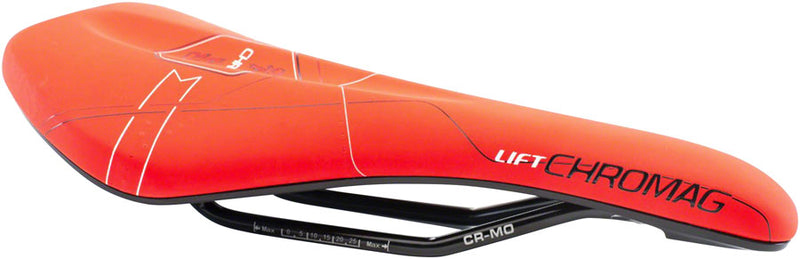 Chromag Lift Saddle - Chromoly, Red