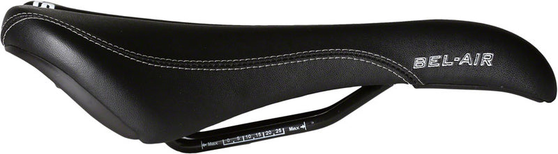 SDG Bel-Air RL Saddle - Steel, Black/White