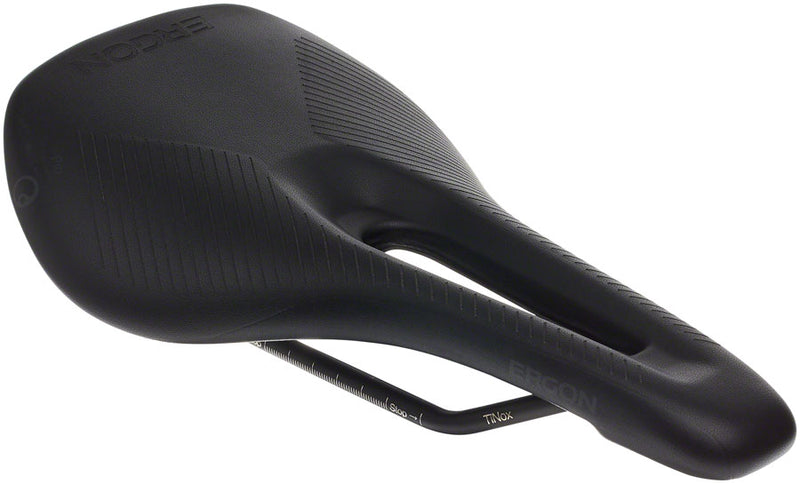 Ergon SR Pro Saddle - Titanox, Black, Women's, Medium/Large