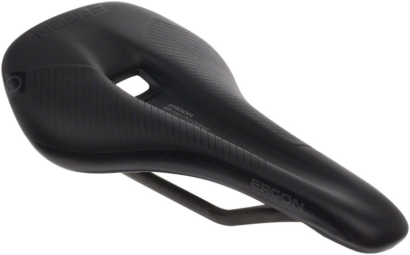 Ergon SR Pro Carbon Saddle - Carbon, Stealth, Men's, Medium/Large