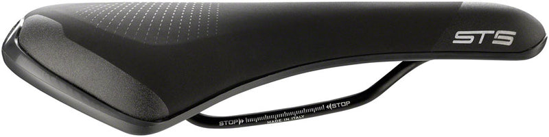 Selle Italia ST 5 Flow Saddle - Fec Alloy, Black, L2