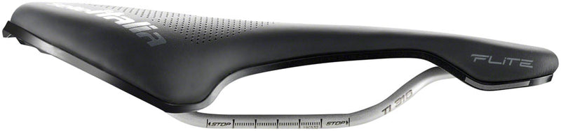 Selle Italia Flite Boost Superflow Saddle - Titanium, Black, L3