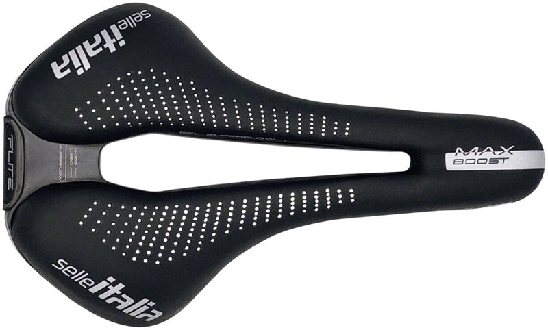 Selle Italia Max Flite Boost Gel Superflow Saddle - Titanium, Black, L3