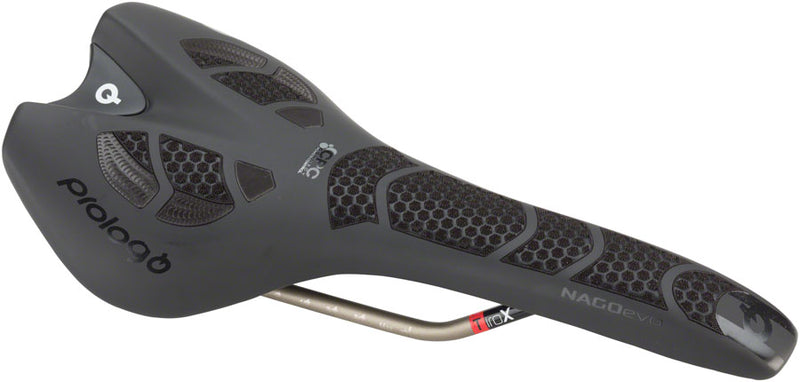 Prologo Nago Evo CPC Saddle - Tirox, Hard Black, 134 mm