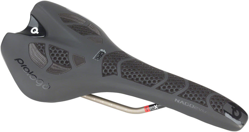 Prologo Nago Evo CPC Saddle - Tirox, Hard Black, 141 mm