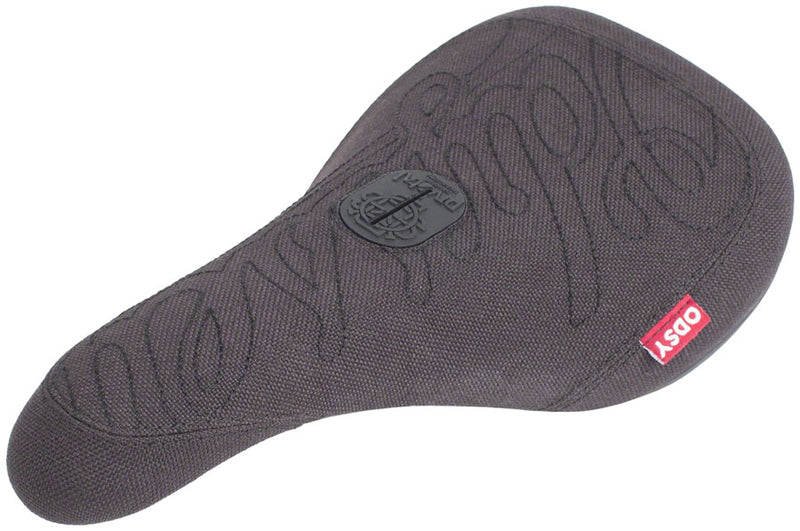 Odyssey Big-Stitch BMX Seat - Pivotal, Black, Slim