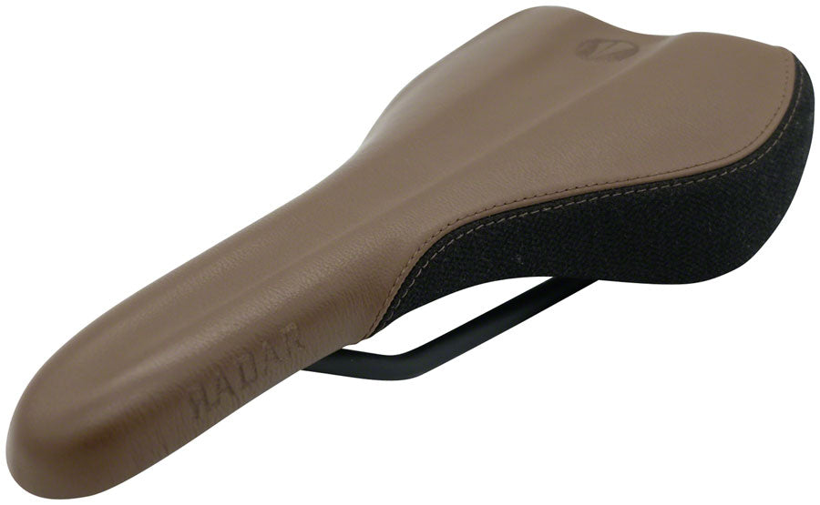 SDG Radar Saddle - Titanium Alloy, Brown/Black, Leather