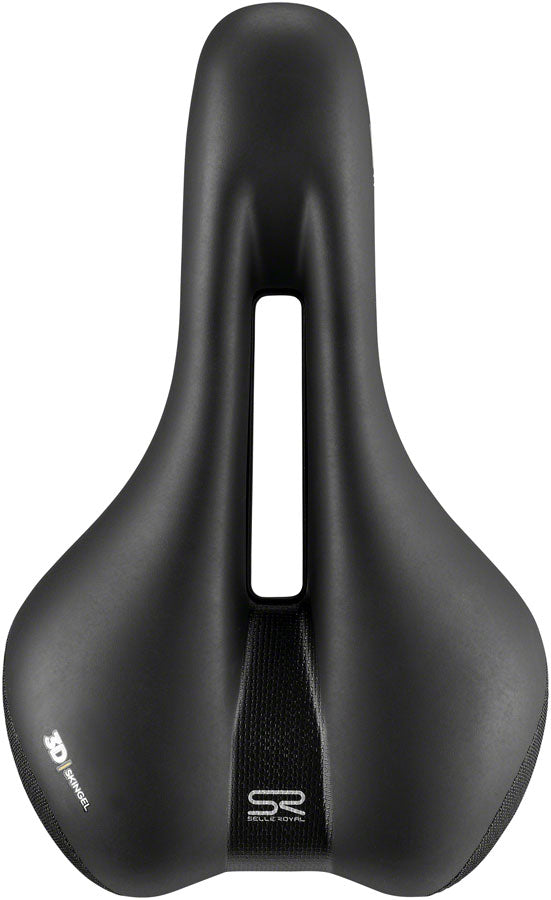 Selle Royal Royal Ellipse Saddle - Steel, Black, Athletic