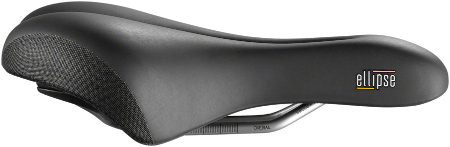 Selle Royal Royal Ellipse Saddle - Steel, Black, Moderate