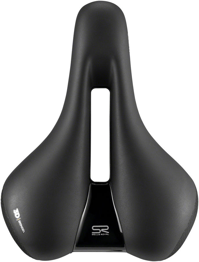 Selle Royal Royal Ellipse Saddle - Steel, Black, Moderate