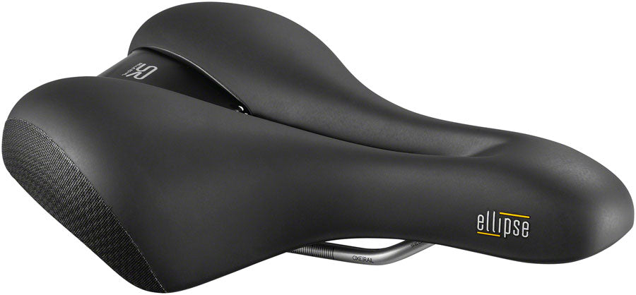 Selle Royal Royal Ellipse Saddle - Steel, Black, Moderate