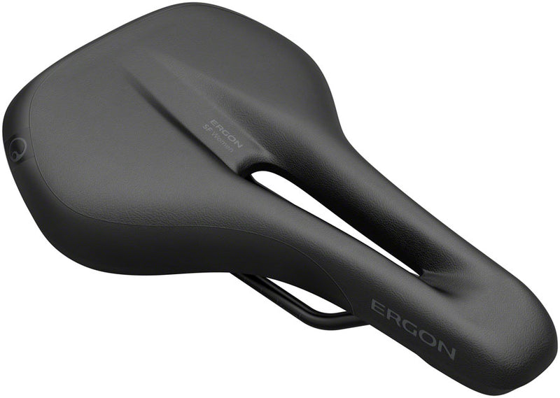 Ergon SF Saddle - Steel Black Womens Small/Medium