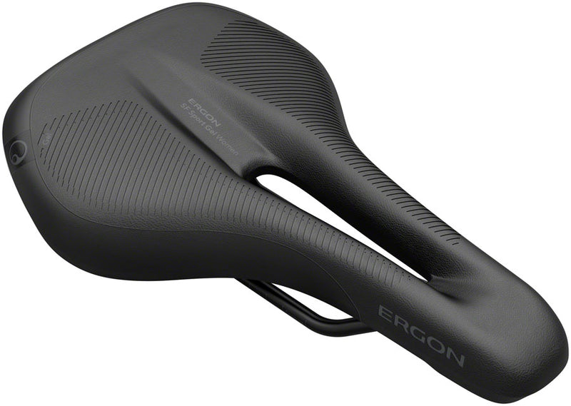 Ergon SF Sport Gel Saddle - Chromoly Black Womens Small/Medium