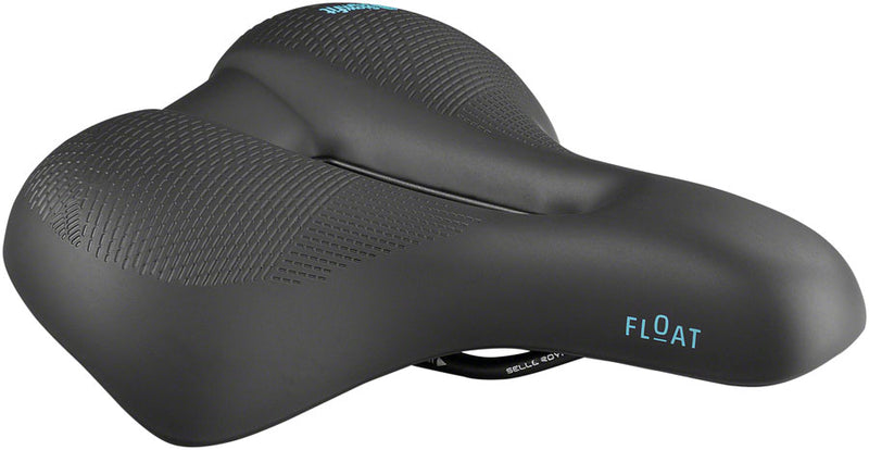 Selle Royal Float Saddle - Steel, Black, Relaxed