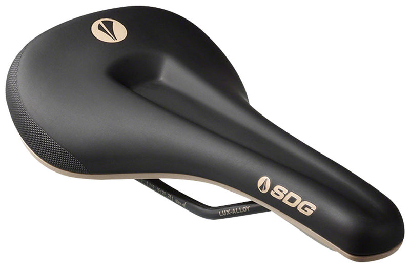 SDG Bel-Air V3 MAX Saddle - Lux-Alloy, Black/Tan, Sonic Welded Sides