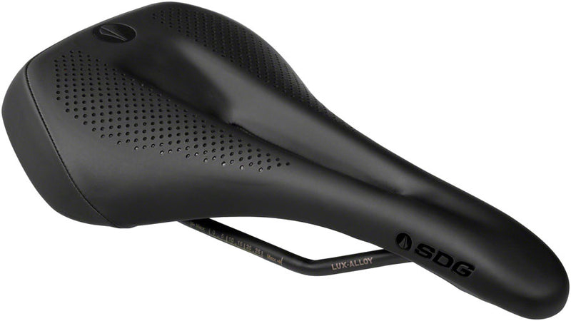 SDG Allure V2 Saddle - Lux-Alloy, Black