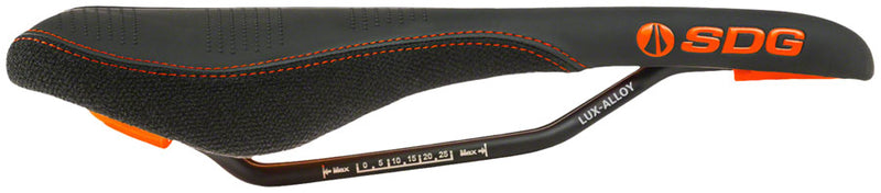 SDG Radar Saddle - Lux-Alloy, Black/Orange