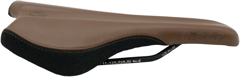 SDG Radar Saddle - Lux-Alloy, Brown/Black, Leather